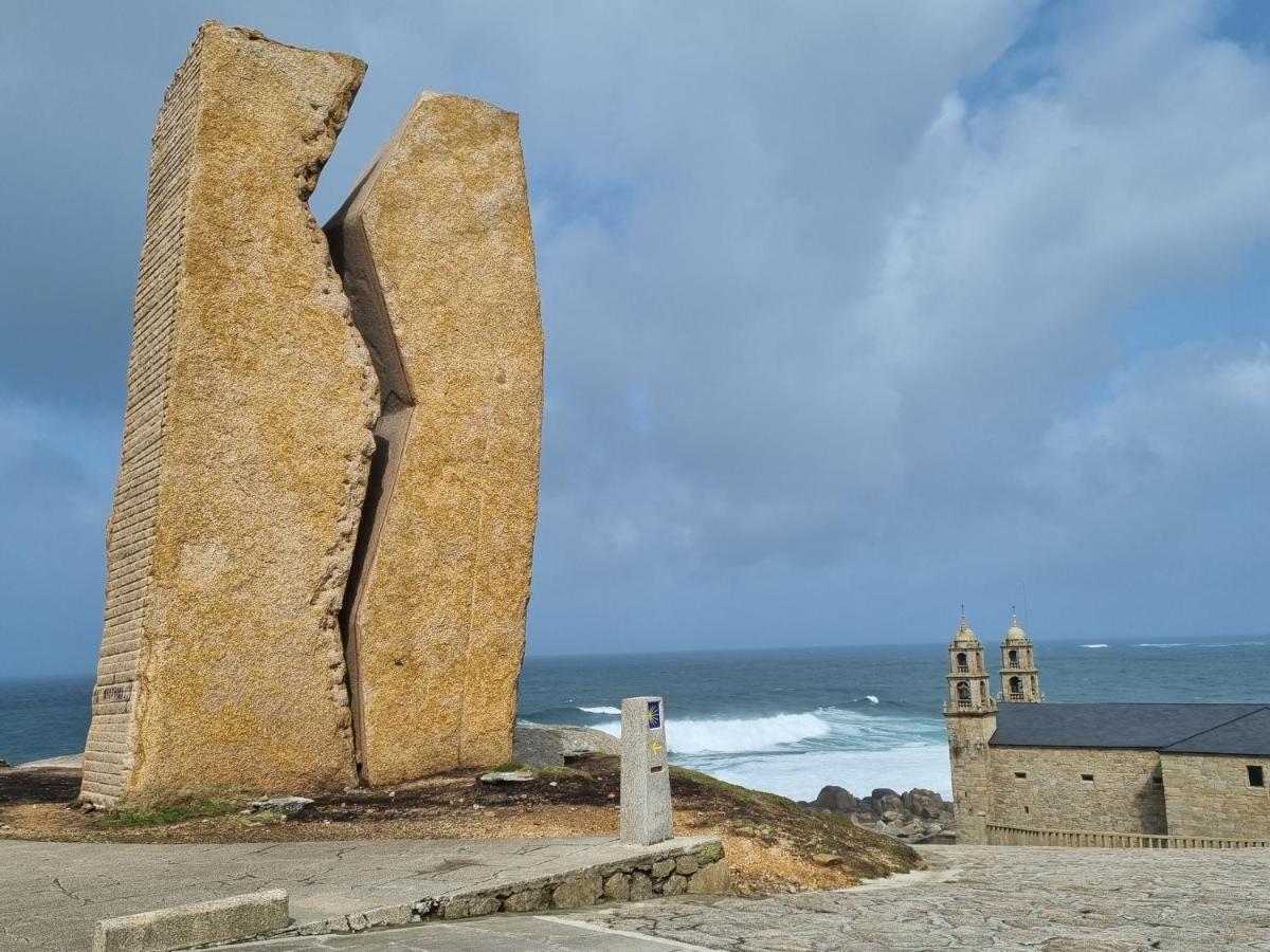 Ferienwohnung Piso En Muxia Con Magnificas Vistas Al Mar Exterior foto